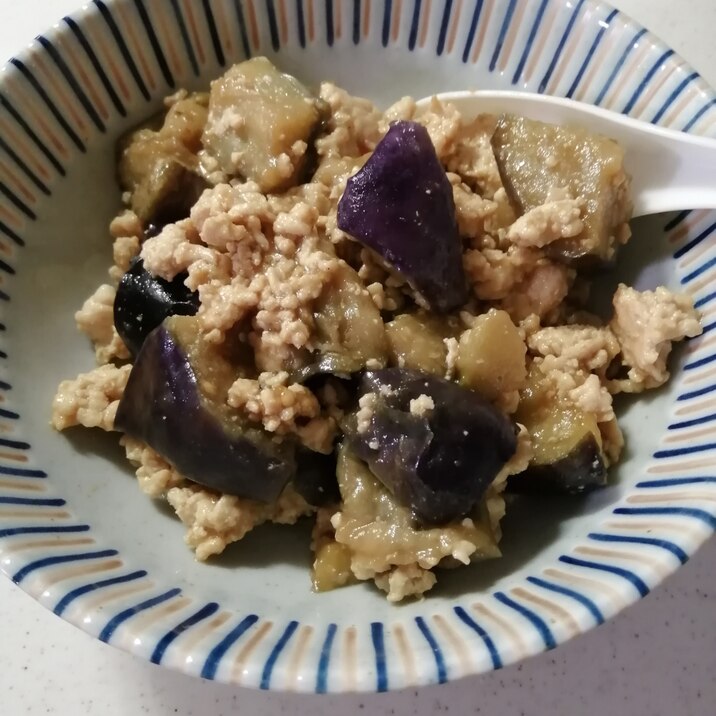 調味料は焼肉のたれだけ!業スー揚げなすで麻婆茄子風